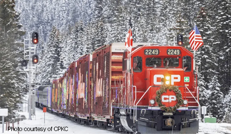 The Canadian Pacific Holiday Train Event
